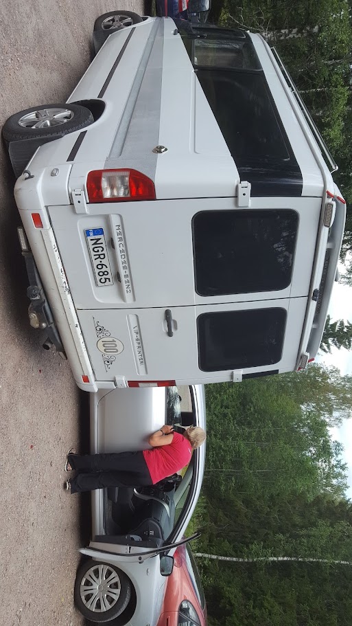 The van Automata bought to use as a mobile company office